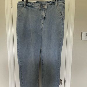Women’s Asymmetrical Mom Jeans